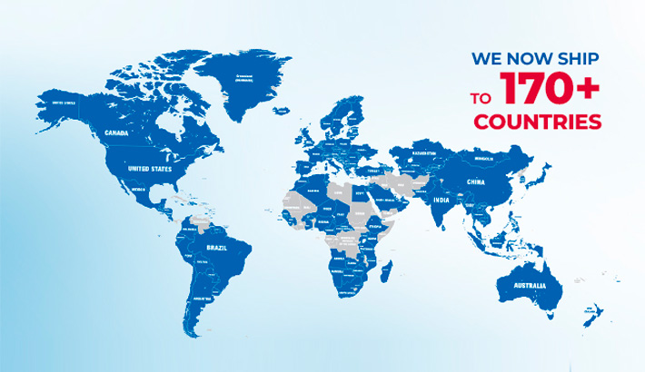 Meest Expands International Shipping to Over 170 Countries!