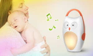 SOAIY Portable Compact Baby Sleep Soother Owl смарт игрушка для сна младенцев