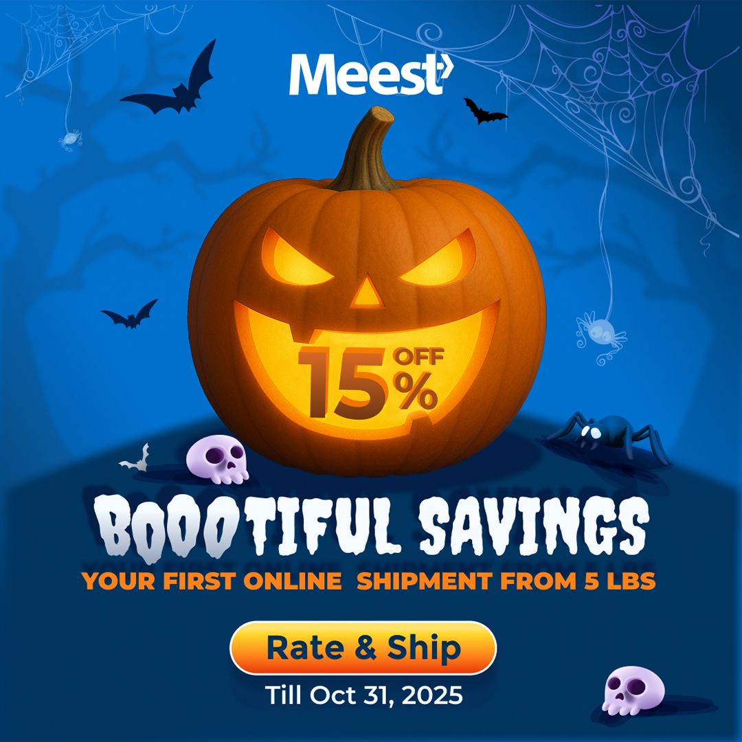 Boo-tiful Halloween Savings with Meest!&nbsp;