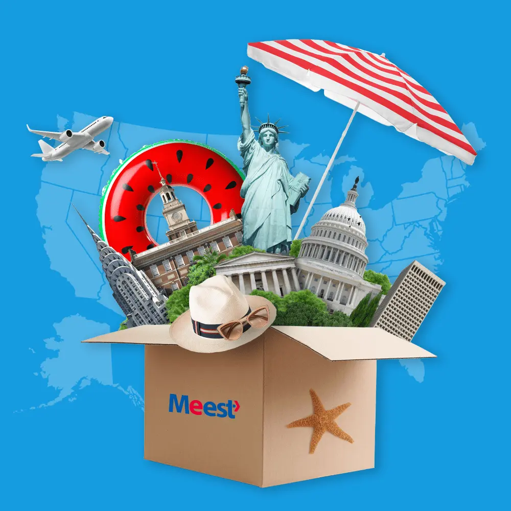 $10 OFF for first parcel ONLINE to UA and EU